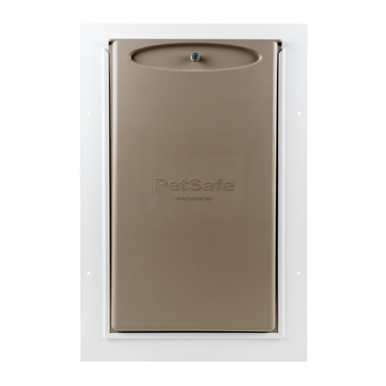 Petsafe wall entry aluminum pet clearance door